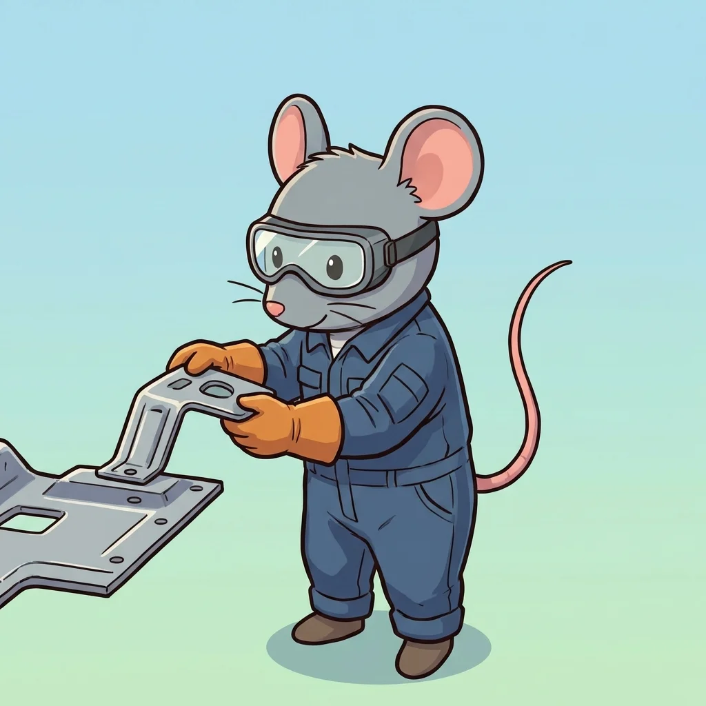 スポット溶接工